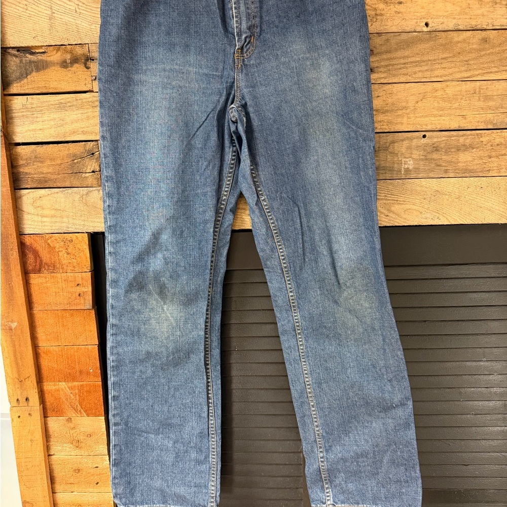 GAP Women's Straight Leg Blue Jeans